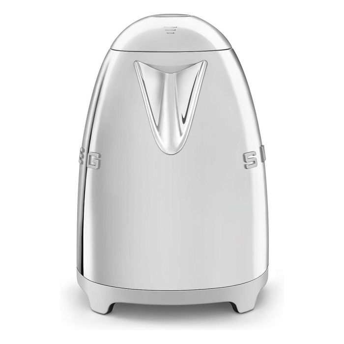 SMEG KLF03SSEU Hervidor de agua de acero inoxidable, 1.7L, 2400W, con filtro antical, apagado automático y base giratoria 360°