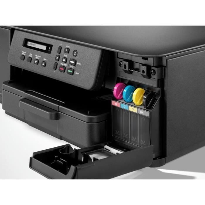 Brother DCPT580DW Impresora Multifunción 3 en 1 Inyección de Tinta Color Dúplex Automático Wi-Fi Tanque Tinta A4 3