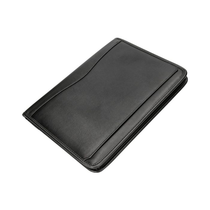 Carpeta Portafolios Cremallera Con Bolsa Para Movil Y Tarjetero Color Negro 260x355 mm 5