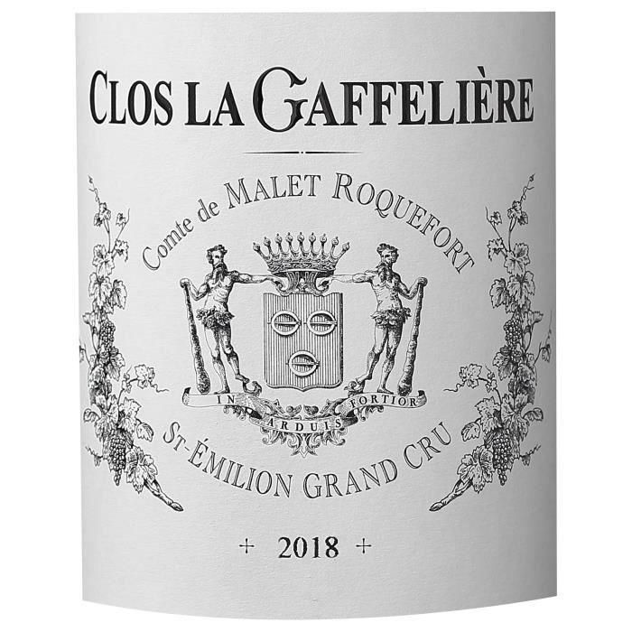 Clos La Gaffeliere 2018 Saint-Emilion Grand Cru - Vino tinto burdeos 1