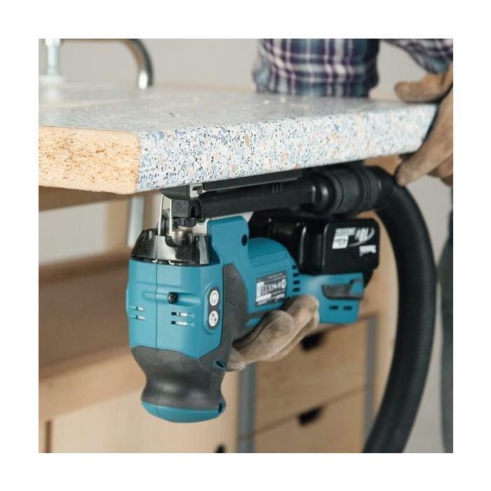 Makita DJV181Z Sierra de calar inalámbrica, 18V, profundidad de corte 13.5cm en madera, 3500 spm 1