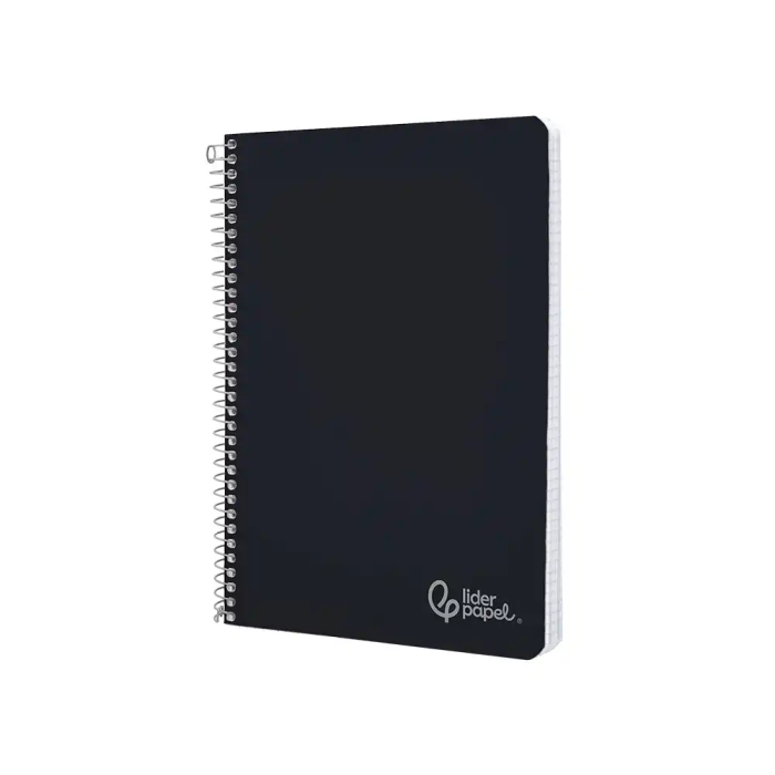 Liderpapel Cuaderno Espiral A4 Witty Tapa Dura 80 Hojas 90gr Pauta 3,5mm con Margen Negro 2