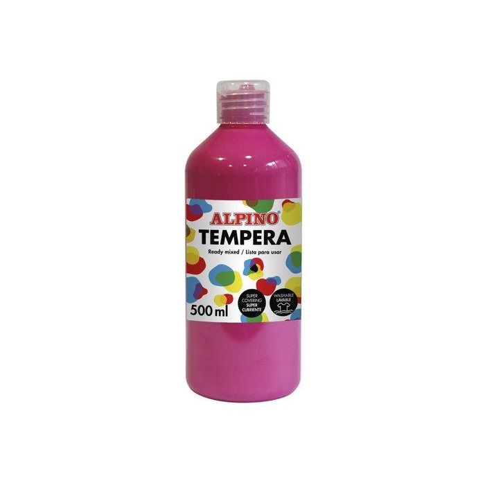 Tempera Alpino Liquida 500 Ml (Botella) Magenta