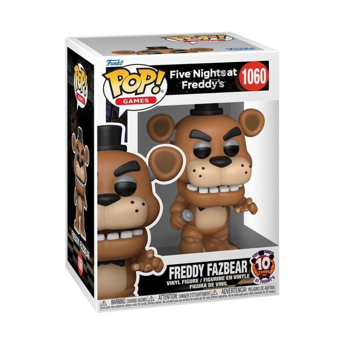 FUNKO Figura POP Five Nights at Freddys Freddy Fazbear Vinilo 9cm Caja Regalo