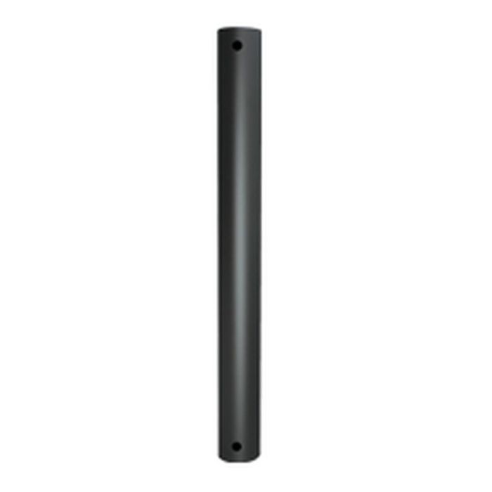 B-Tech BT7850 Polo de Montaje 50mm Diámetro 1.5m Negro. Mástil para Techo/Suelo con Pasacables Interno y Anillo de Acabado
