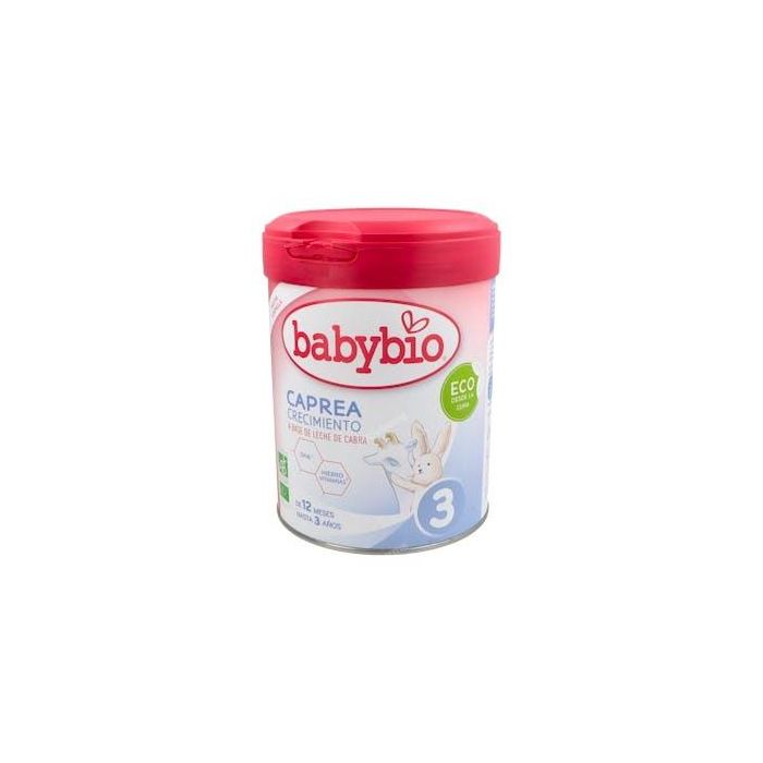 Caprea Leche de Cabra Crecimiento 3 para Niños 12 meses a 3 años, Orgánica, 800g
