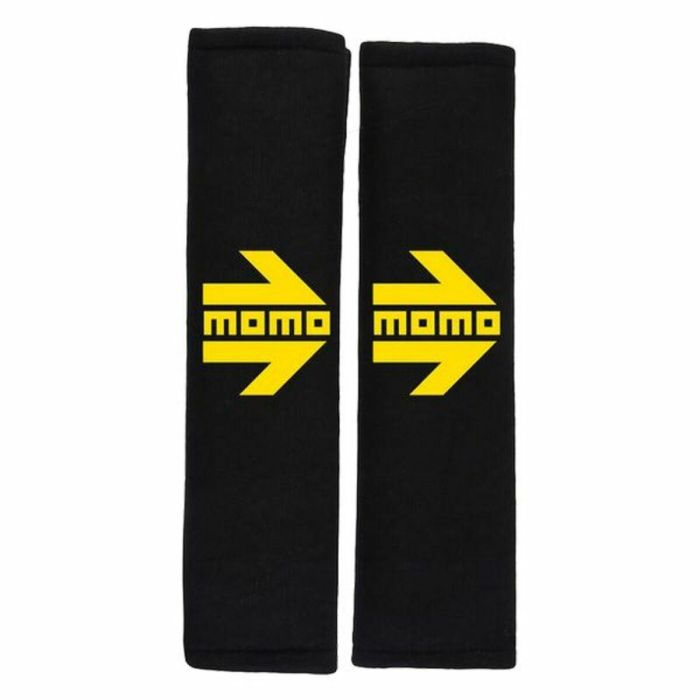 Almohadillas para Cinturón de Seguridad MOMO SHP001B Negro 0 Almohadillas para Cinturón de Seguridad MOMO SHP001B Negro 0