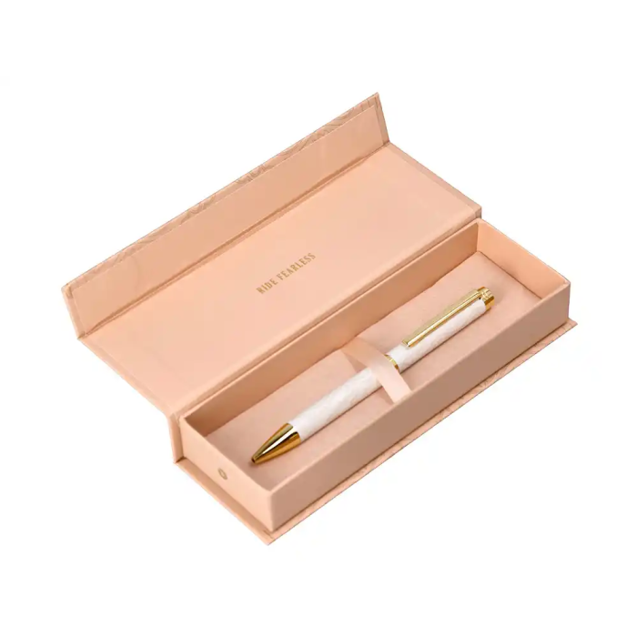 Belius Wild West Bolígrafo Aluminio Crema Dorado Tinta Azul Caja Diseño 5 Belius Wild West Bolígrafo Aluminio Crema Dorado Tinta Azul Caja Diseño 5