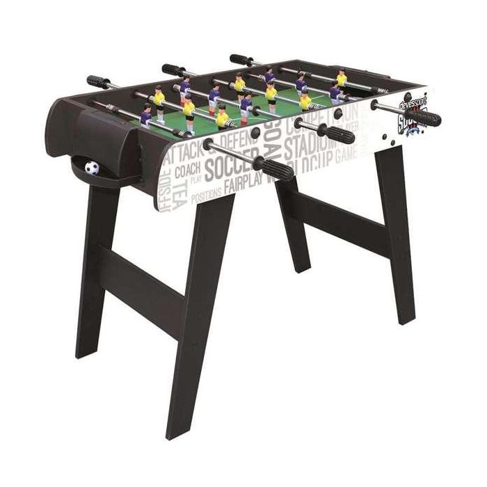 Ociotrends Futbolín infantil 91x50.8x73.5 cm, con 14 jugadores y 2 bolas, para 2 jugadores, edad +8 años, MDF 3
