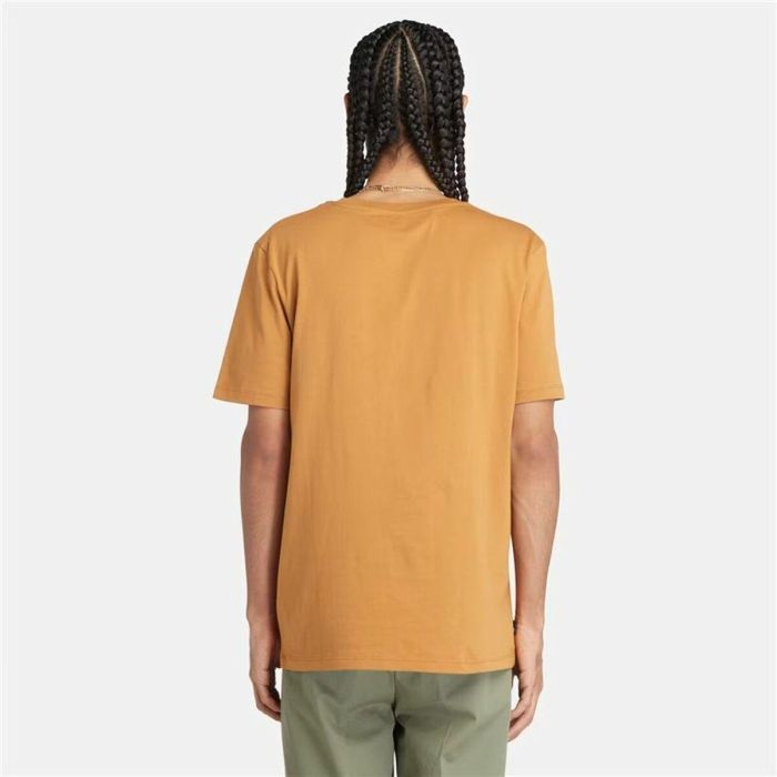 Camiseta de Manga Corta Hombre Timberland Stack Logo 3 Camiseta de Manga Corta Hombre Timberland Stack Logo 3