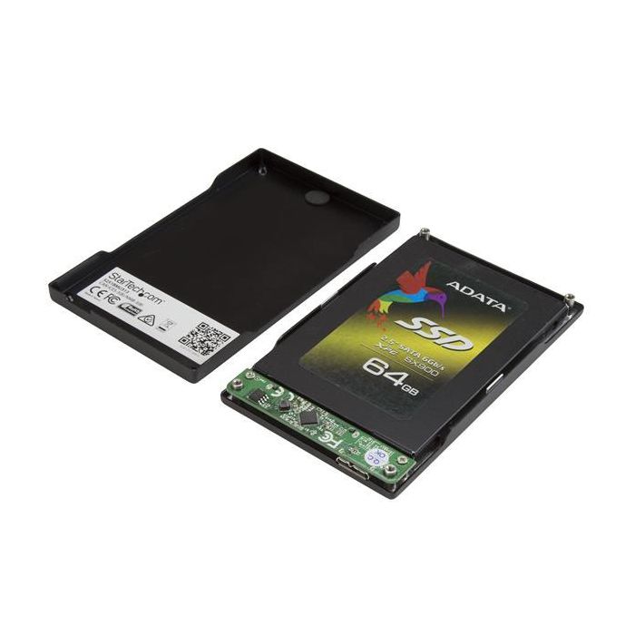 Startechcom S251Bmu313 Carcasa para Disco Duro de 2.5 Pulgadas, Aluminio, USB 3.1 Gen 2 (10Gbps), SATA III Startechcom S251Bmu313 Carcasa para Disco Duro de 2.5 Pulgadas, Aluminio, USB 3.1 Gen 2 (10Gbps), SATA III