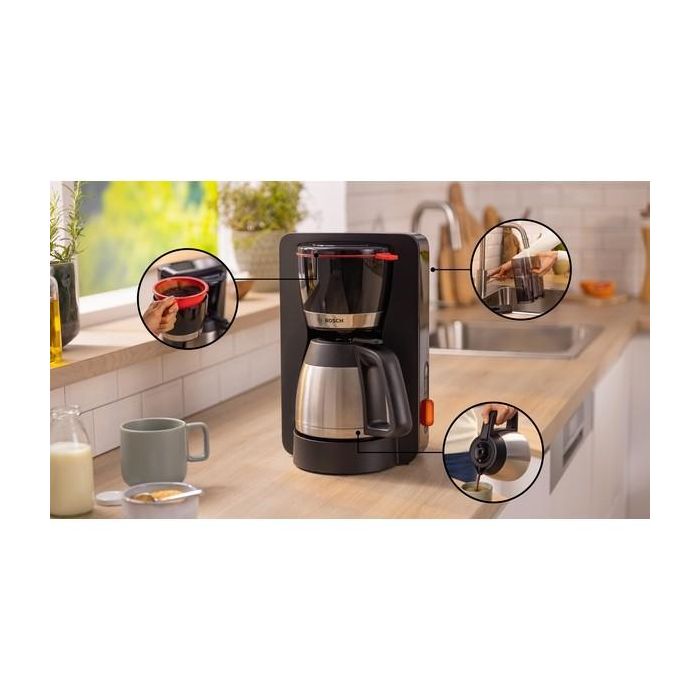 Bosch Filterkaffeemaschine MyMoment TKA6M273 Schwarz 2 Bosch Filterkaffeemaschine MyMoment TKA6M273 Schwarz 2