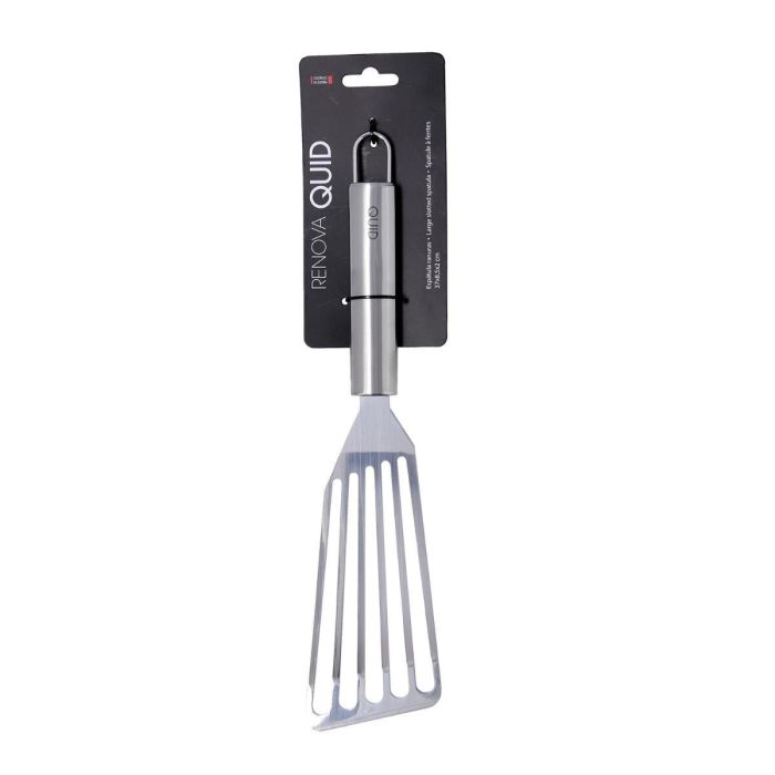Espátula Larga y con Ranuras Acero Inox Renova Quid 37 cm (12 Unidades) 1 Espátula Larga y con Ranuras Acero Inox Renova Quid 37 cm (12 Unidades) 1