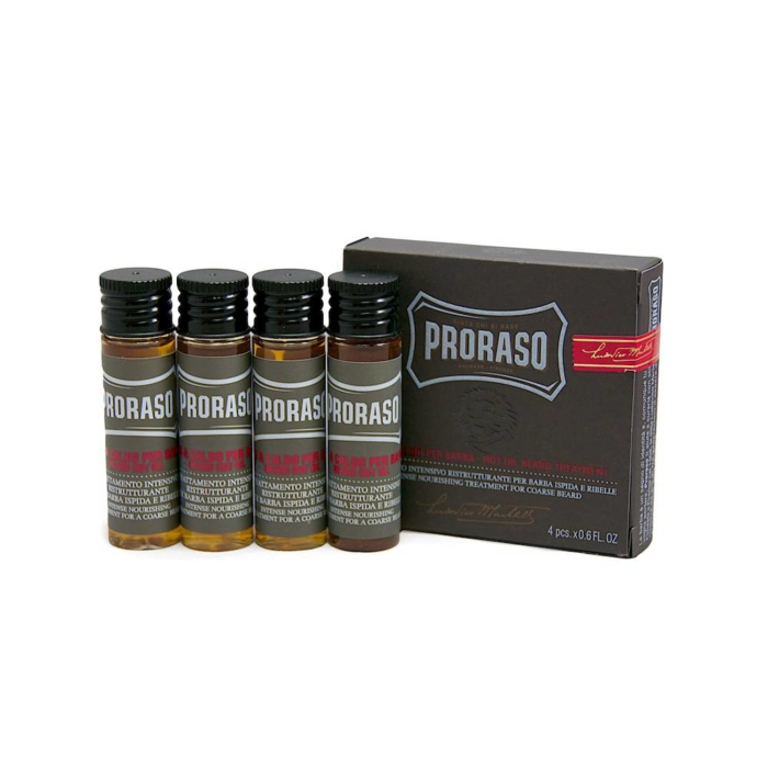 Proraso Hot Oil Beard Treatment Ws 4x17 mL