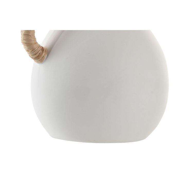 Jarron Scandi DKD Home Decor Blanco Natural 15 x 15.5 x 17 cm (6 Unidades) 2 Jarron Scandi DKD Home Decor Blanco Natural 15 x 15.5 x 17 cm (6 Unidades) 2