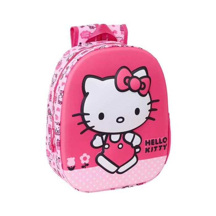 Safta Mochila 3D Hello Kitty 3D 27x33x10 Cm 0 Safta Mochila 3D Hello Kitty 3D 27x33x10 Cm 0