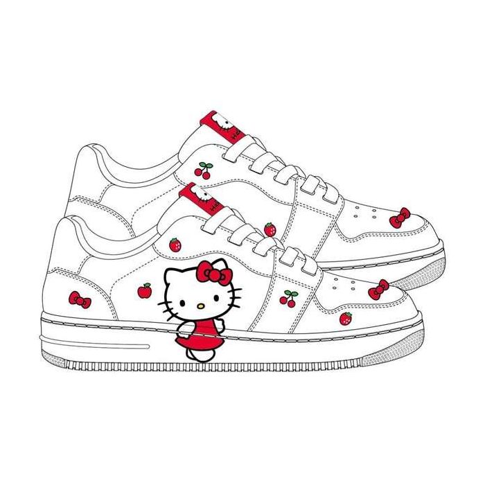 Cerdá Deportiva Hello Kitty Suela PVC Blanca Talla 34 T034