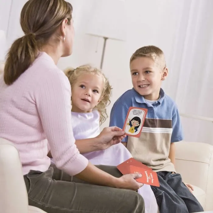 Lisciani Giochi LIS8008324110063 Juego de Cartas para la Gestión de Emociones - Juego Educativo Habilidades para la Vida - Tarjetas Ilustradas 2