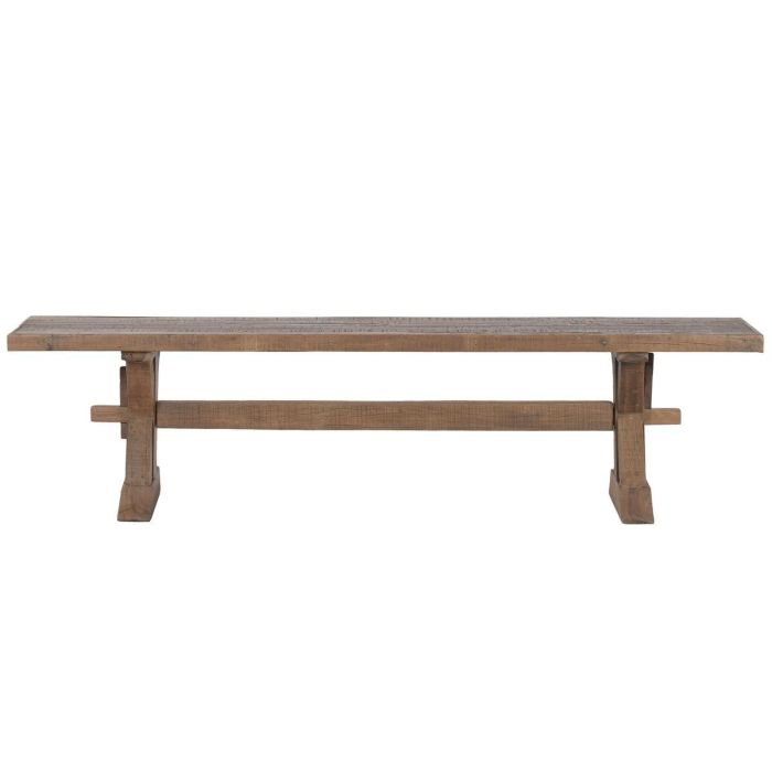 DKD Home Decor Banco Balines Madera Reciclada Natural 180 x 38 x 45 cm 1