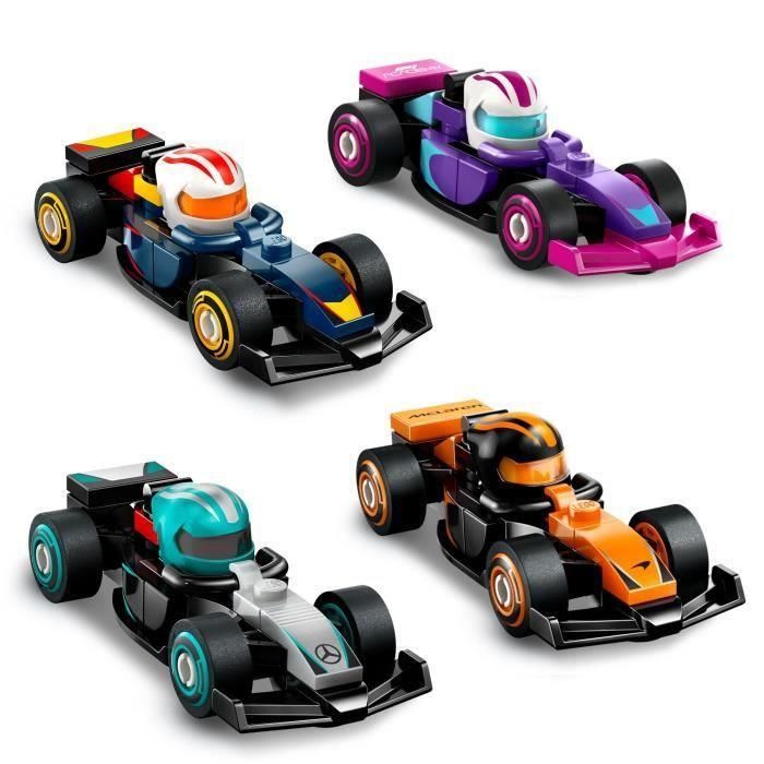 Caja de 36 minifiguras 71049 Coches de F1 coleccionables 2 Caja de 36 minifiguras 71049 Coches de F1 coleccionables 2