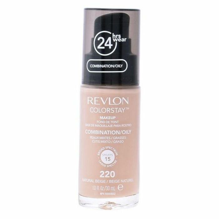 Revlon ColorStay Base de Maquillaje Fluida #370-Toast para Piel Mixta/Grasa, Cobertura Perfecta Mate 24H SPF15, 30 ml 6 Revlon ColorStay Base de Maquillaje Fluida #370-Toast para Piel Mixta/Grasa, Cobertura Perfecta Mate 24H SPF15, 30 ml 6