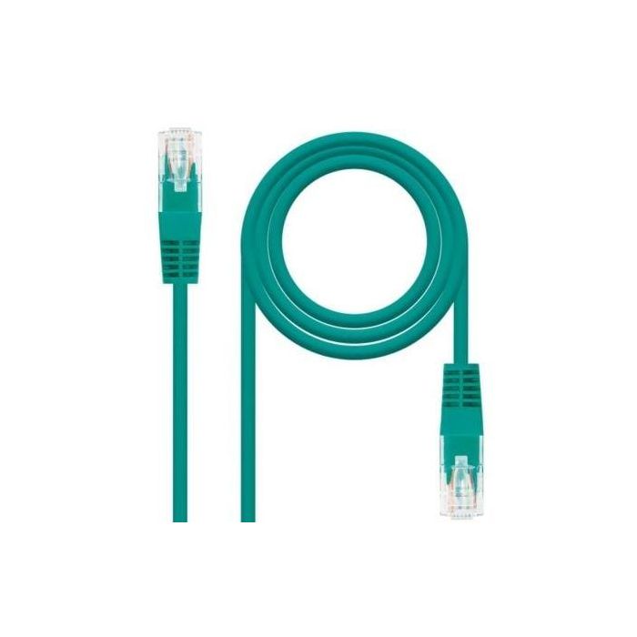 Nanocable 10.20.0400-L30 Cable de Red RJ45 UTP Cat.6 100% Cobre AWG24 30 cm Verde Nanocable 10.20.0400-L30 Cable de Red RJ45 UTP Cat.6 100% Cobre AWG24 30 cm Verde
