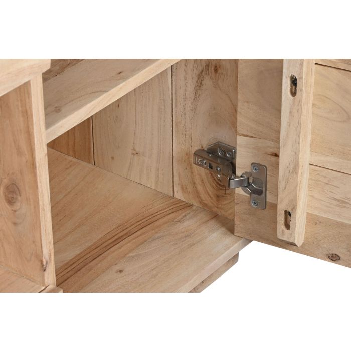 DKD Home Decor Indi acacia 1c25 Mueble TV Natural 150 x 61 x 40 cm 4