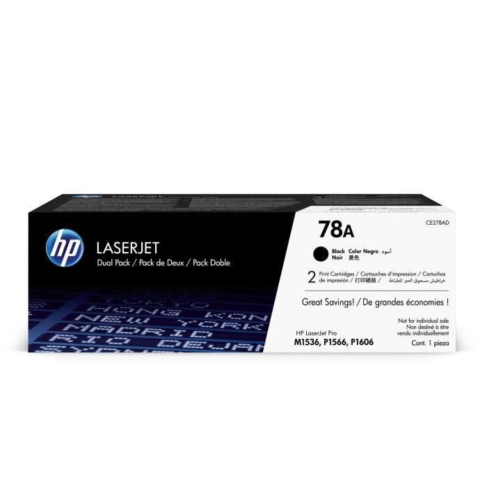 HP 78A Toner HP78A Negro (CE278A)