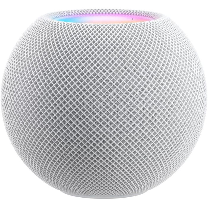 Apple HomePod Mini - Altavoz Inteligente con Asistente Virtual Siri, Control por Voz y Bluetooth - Blanco 1