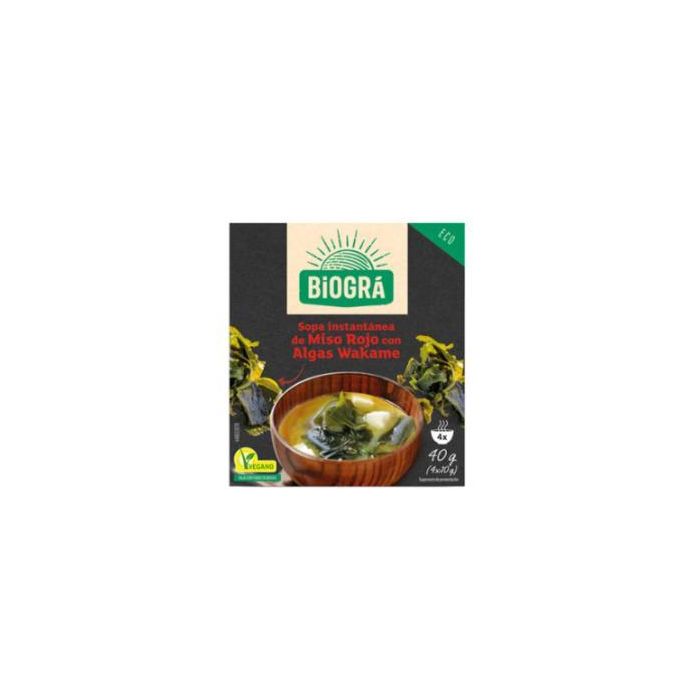 Sopa Miso Con Alga Wakame 4Sbrs. Bio