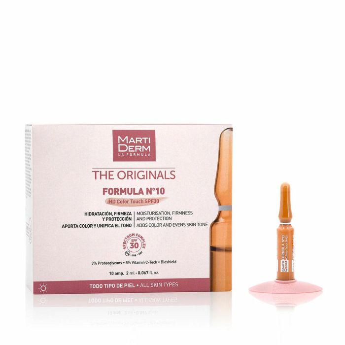 Martiderm THE ORIGINALS FORMULA Nº10 ampollas SPF30 10 x 2 ml 0 Martiderm THE ORIGINALS FORMULA Nº10 ampollas SPF30 10 x 2 ml 0