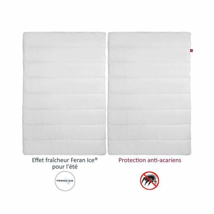 Abeil Edredón Dúo 4 Temporadas Antiácaros Feran Ice Acaristop 240x260cm. Ideal para un sueño fresco en verano y cálido en invierno. 2 Abeil Edredón Dúo 4 Temporadas Antiácaros Feran Ice Acaristop 240x260cm. Ideal para un sueño fresco en verano y cálido en invierno. 2