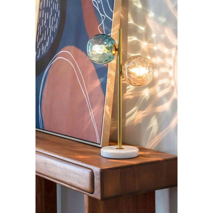 Lámpara de mesa Home ESPRIT Plateado 40 W 220 V Lámpara de mesa Home ESPRIT Plateado 40 W 220 V