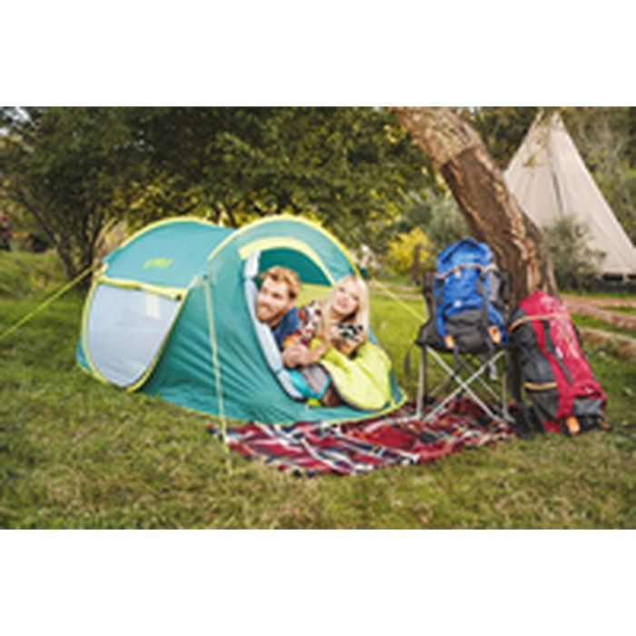 TIENDA 2 PERSONAS COOLDOME 2 PAVILLO - 1 dormitorio - impermeable 300mm - ideal festival 7