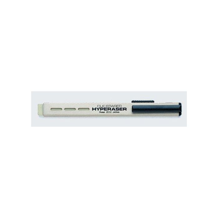 Pentel Portagomas Clic Eraser Hyperaser - Multiusos, recargable, para corrección de documentos