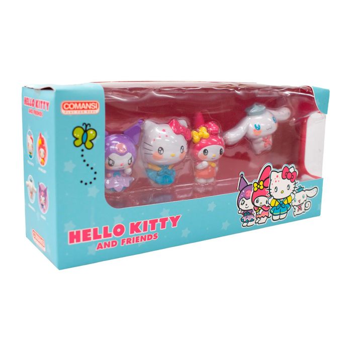 Set 4 Figuras Hello Kitty & Friends Y90421 Comansi 1