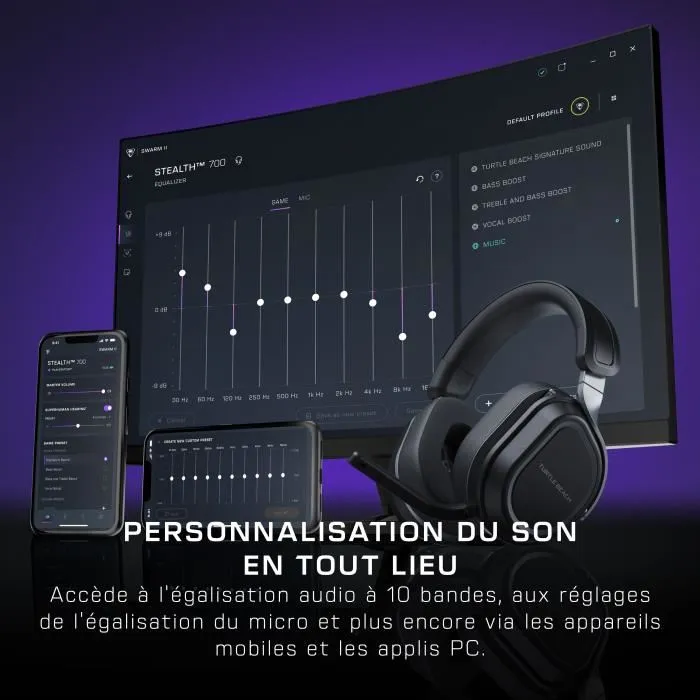 Turtle Beach Stealth 700 Gen3 Auriculares Gaming Inalámbricos Multiplataforma Negro 4