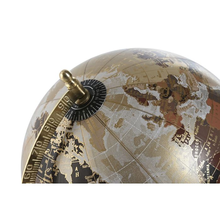 Globo Terraqueo Vintage DKD Home Decor Dorado Rosa Palo 20 x 33 x 22 cm 1 Globo Terraqueo Vintage DKD Home Decor Dorado Rosa Palo 20 x 33 x 22 cm 1
