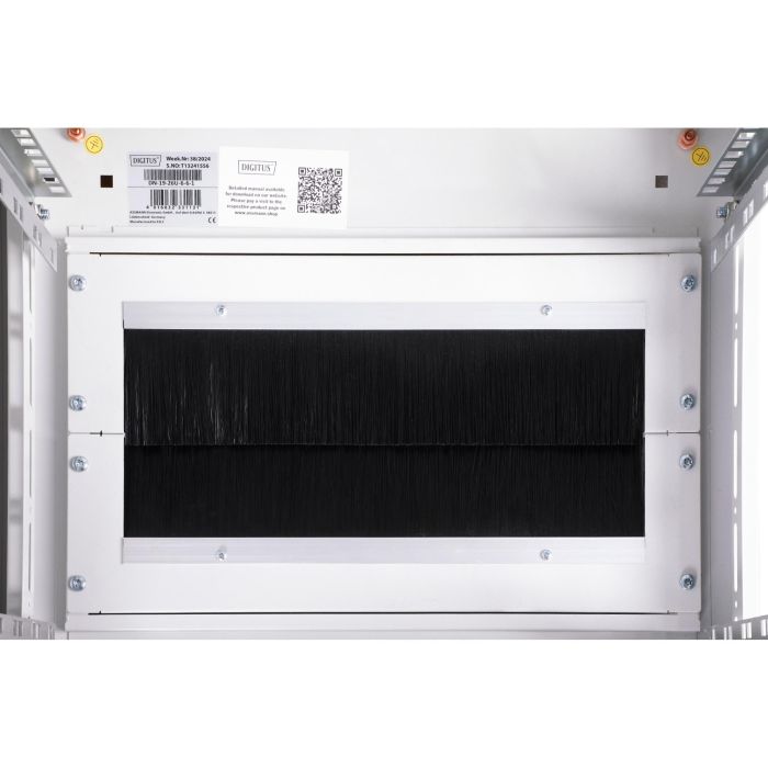 DIGITUS Netzwerkschrank Unique 26HE 1342x600x600mm grau (Speditionsversand) 4