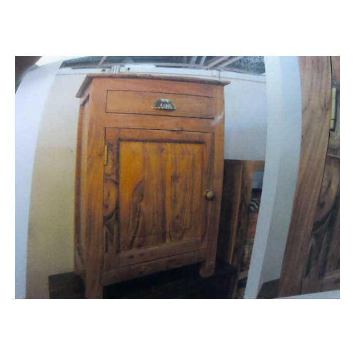 DKD Home Decor Baúl Colonial Natural Madera Maciza Acacia 79x39x34 cm Hecho a Mano 1