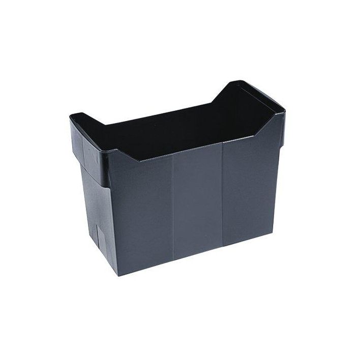 Archivo 2000 Cajetín de Archivo Archibox para Carpetas Colgantes DIN A4, Visión Superior, 170x365x260 mm, Negro