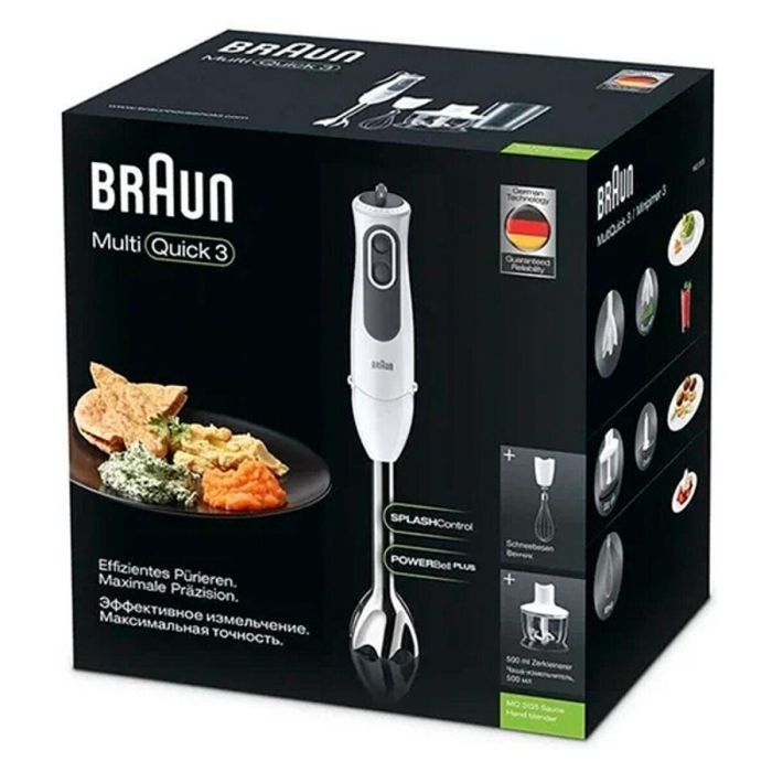 Batidora de Mano Braun Minipimer 3 Vario MQ3135 Sauce 750W 750 W 1 Batidora de Mano Braun Minipimer 3 Vario MQ3135 Sauce 750W 750 W 1