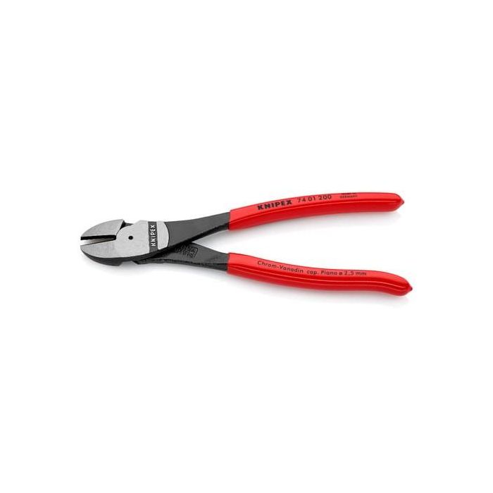 KNIPEX Kraft-Seitenschneider 200 mm. Kunststoff berzogen 1 KNIPEX Kraft-Seitenschneider 200 mm. Kunststoff berzogen 1
