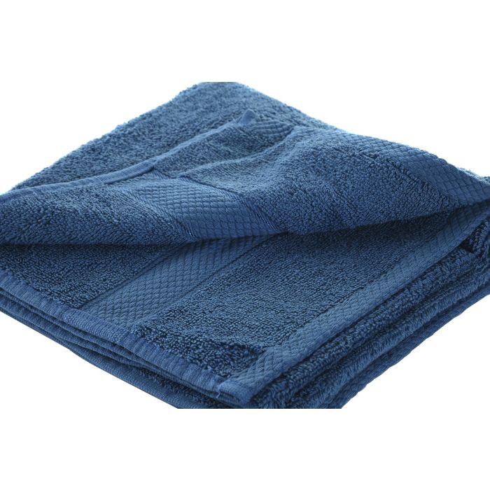 Toalla Basicos DKD Home Decor Azul Marino 100 x 1 x 50 cm (6 Unidades) 2 Toalla Basicos DKD Home Decor Azul Marino 100 x 1 x 50 cm (6 Unidades) 2