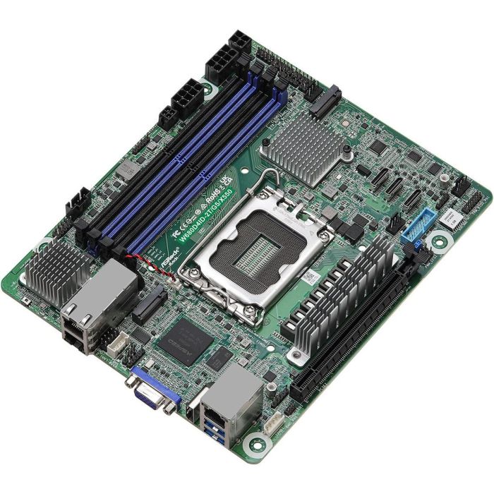 ASRock Mainboard W680D4ID-2T/G5/X550 mini-DTX Sockel 1700 DDR5-only Single 1 ASRock Mainboard W680D4ID-2T/G5/X550 mini-DTX Sockel 1700 DDR5-only Single 1