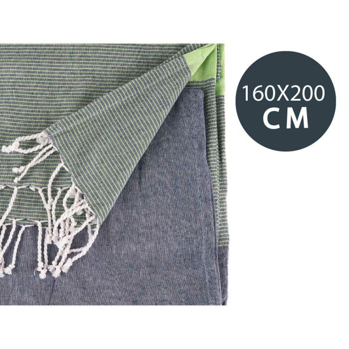 Foulard Multiusos Rayas Verde 1 Foulard Multiusos Rayas Verde 1