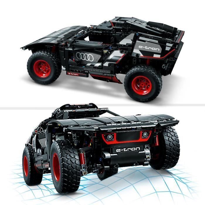 LEGO Technic 42160 Audi RS Q e-tron, Coche de Rally Teledirigido, Modelo Todoterreno Dakar 2 LEGO Technic 42160 Audi RS Q e-tron, Coche de Rally Teledirigido, Modelo Todoterreno Dakar 2
