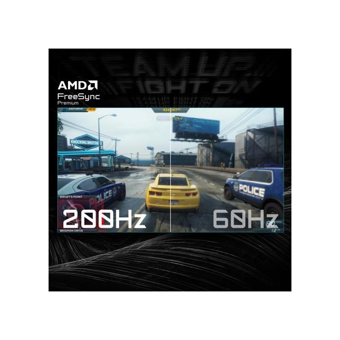 Gigabyte GS25F2 Monitor Gaming 25" FHD 1920 x 1080 200Hz IPS HDR10 AMD FreeSync Premium 6