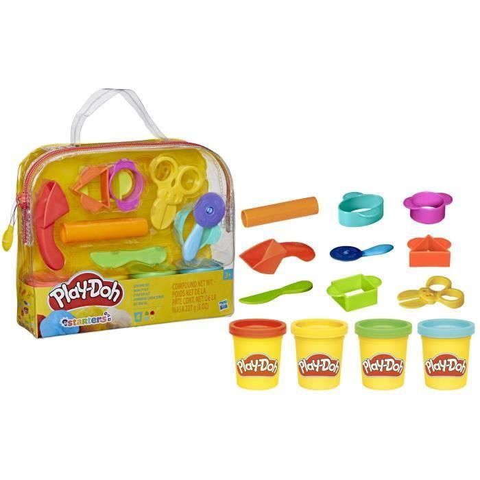 Play-Doh, Mi Primer Kit con 4 botes de plastilina, para niños de 3 años en adelante 0 Play-Doh, Mi Primer Kit con 4 botes de plastilina, para niños de 3 años en adelante 0