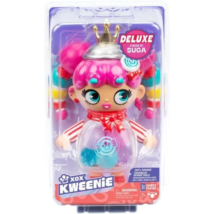 Muñeca gigante - XOX KWEENIE - Caramelo - 28 cm - Articulada - Aspecto único 4 Muñeca gigante - XOX KWEENIE - Caramelo - 28 cm - Articulada - Aspecto único 4